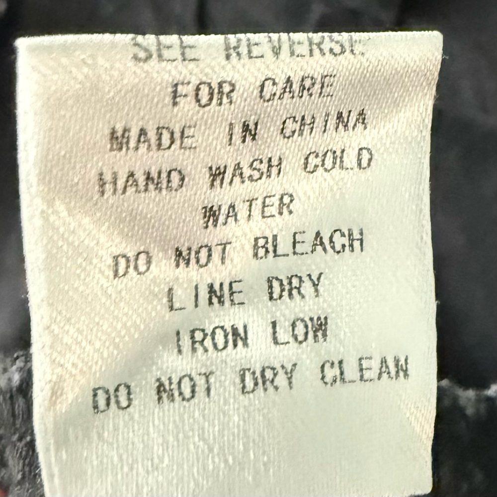 🖤 HYFVE Acid Wash Cotton Shirt Dress Pleated Waist Snap Front Medium🖤 - Picture 15 of 15